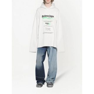 BALENCIAGA Dry Cleaning Logo Hoodie