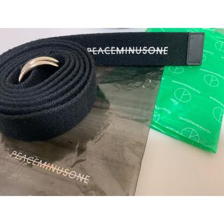 ピースマイナスワン(PEACEMINUSONE)のpeaceminusone  ベルト　正規品(ベルト)