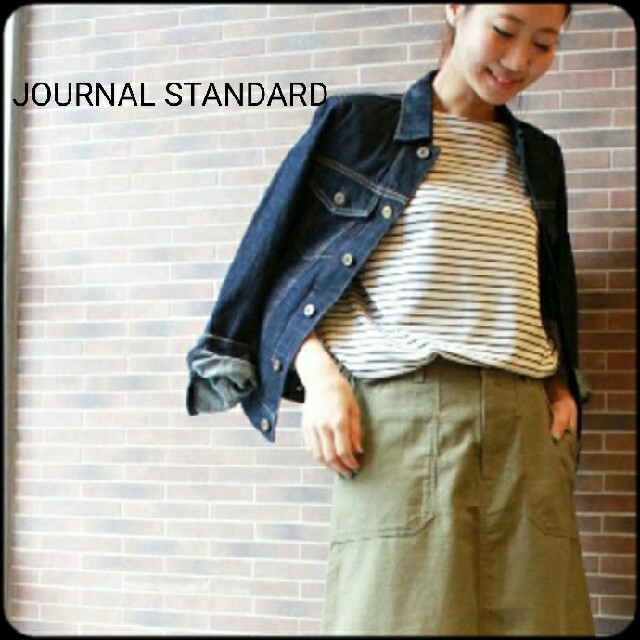 JOURNAL STANDARD(ジャーナルスタンダード)の【美品】JOURNAL STANDARD デニムジャケット　M  ジーンズ レディースのジャケット/アウター(Gジャン/デニムジャケット)の商品写真