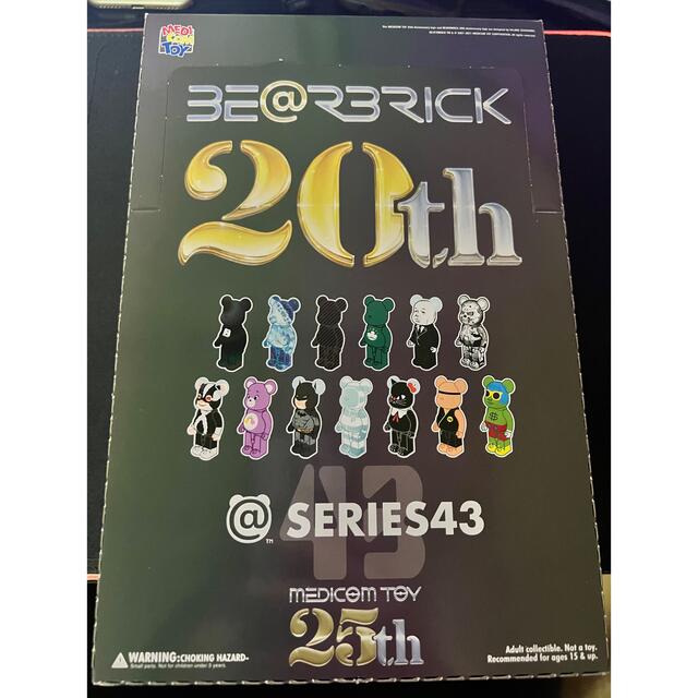 未開封 ベアブリック BE@RBRICK SERIES 43（BOX24個入）