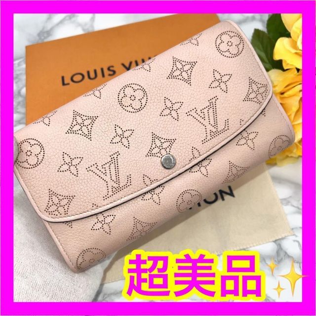 LOUIS VUITTON(ルイヴィトン)のルイヴィトン　モノグラム　ポルトフォイユ　イリス　長財布　ピンク レディースのファッション小物(財布)の商品写真