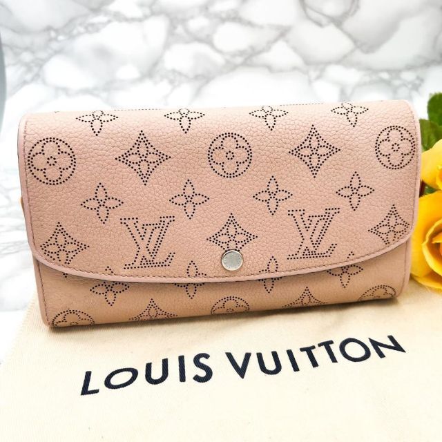 LOUIS VUITTON(ルイヴィトン)のルイヴィトン　モノグラム　ポルトフォイユ　イリス　長財布　ピンク レディースのファッション小物(財布)の商品写真