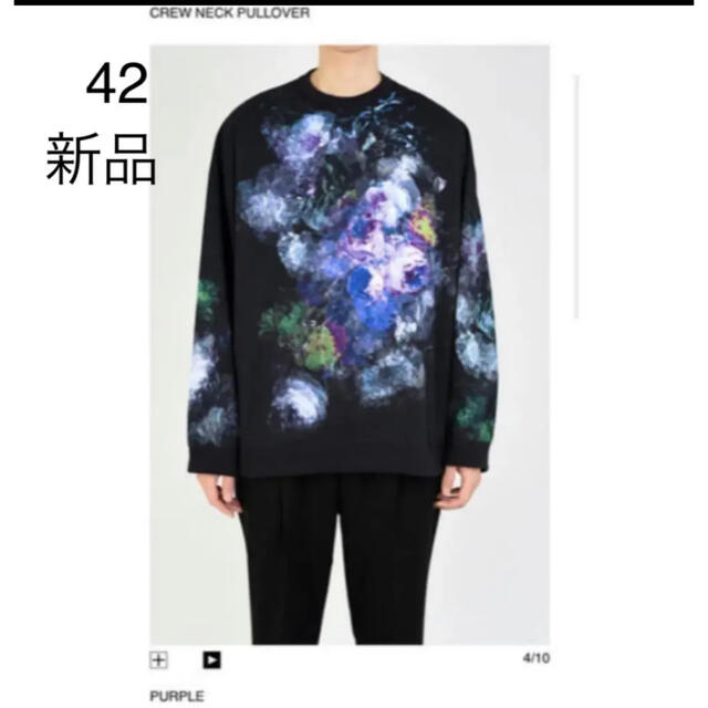 CREW NECK PULLOVER 新品　20ss 42スウェット