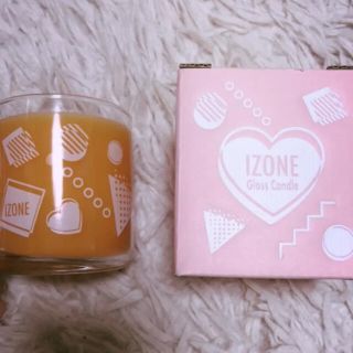 IZ*ONE グラスキャンドル チョユリ(キャンドル)