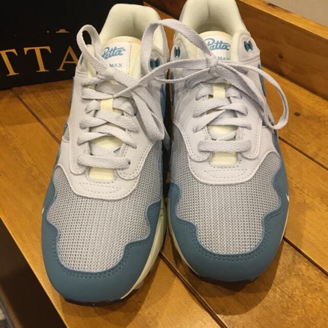 Patta NIKE AIR MAX 1 Noise Aqua ノイズアクア