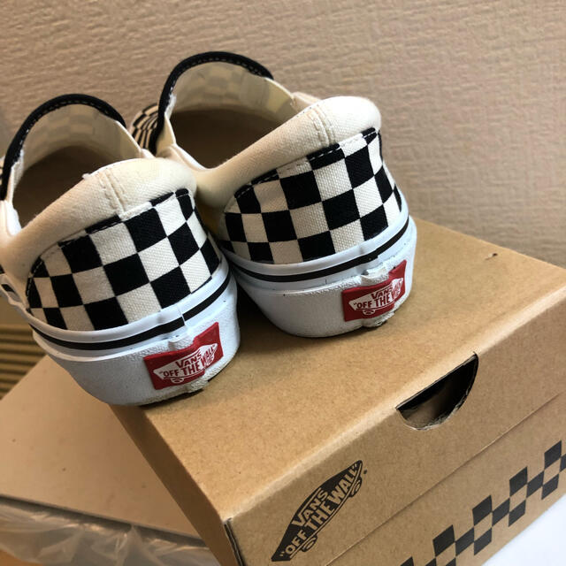 VANS(ヴァンズ)のVANS チェックスリッポン メンズの靴/シューズ(スニーカー)の商品写真