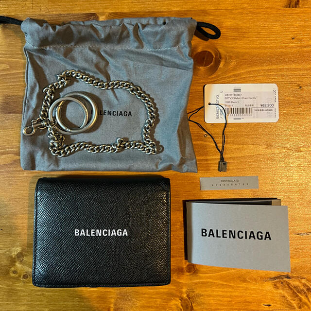 折り財布BALENCIAGA 財布　三つ折り