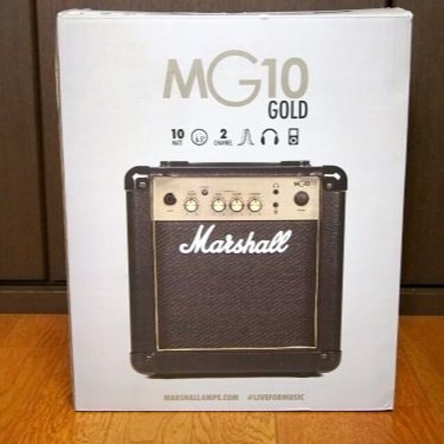Marshall MG10G GOLDの通販 by ふるろっく's shop｜ラクマ