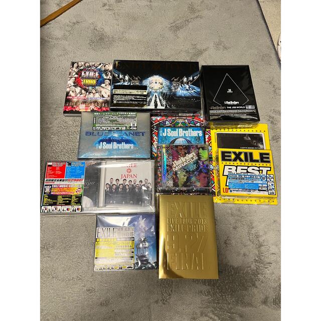 EXILE TRIBE(エグザイル トライブ)のEXILE、三代目J Soul Brothers CD、DVD 11点まとめ売り エンタメ/ホビーのCD(ポップス/ロック(邦楽))の商品写真