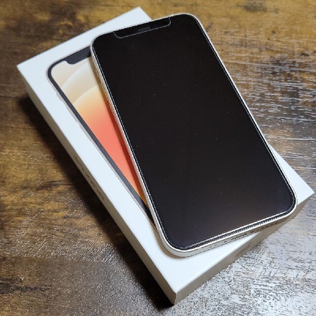 最終値下げ【超美品】iPhone12miniホワイト64GB