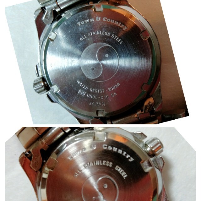 Town & Country(タウンアンドカントリー)のTOWN & COUNTRY  Surf Designs  腕時計 （電池切れ） メンズの時計(腕時計(アナログ))の商品写真