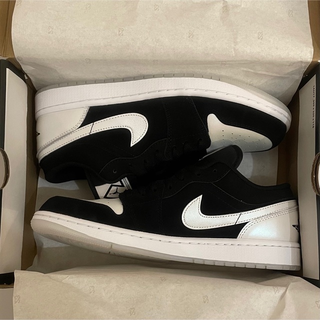 nike air jordan 1 low omega black white