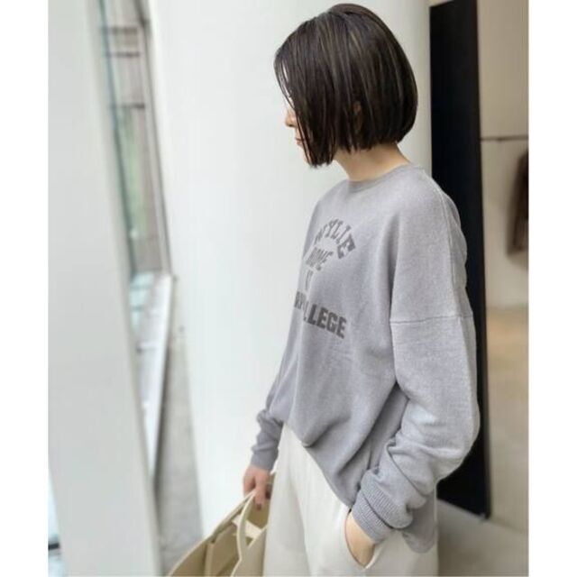 レディース【GOOD GRIEF/グッドグリーフ】Cashmere Logo Knit