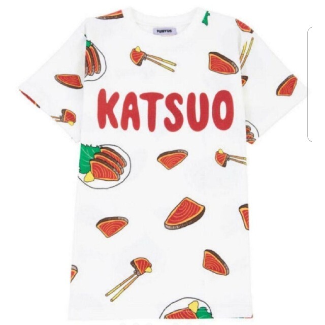 PUNYUS(プニュズ)の新品 KATUO Tシャツ プニュズ 渡辺直美 punyus 半袖 カツオ 4 レディースのトップス(Tシャツ(半袖/袖なし))の商品写真