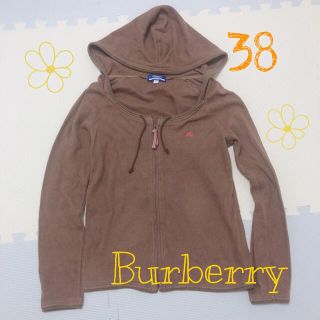 バーバリーブルーレーベル(BURBERRY BLUE LABEL)のバーバリーブルーレーベル　パーカー　38(パーカー)