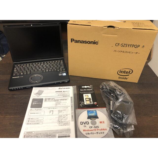 Let's note CF-SZ5 軽量 17時間駆動 1TB ビジネスモデルPanasonicのLet