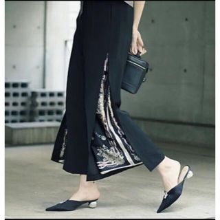 アメリヴィンテージ(Ameri VINTAGE)のアメリヴィンテージ  LAYERED WIDE PANTS(カジュアルパンツ)