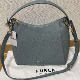 フルラ(Furla)のFURLA　ショルダーバッグ　ブルーグレー(ショルダーバッグ)