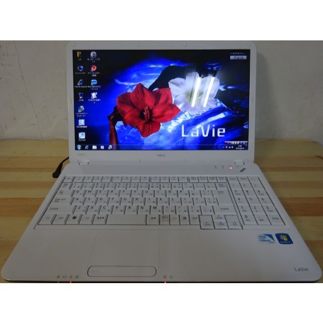 NEC ノートパソコン PC-LS150BS6W/美品