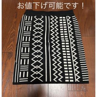 ムルーア(MURUA)の【MURUA】ニットタイトスカート　size→Ｍ(ミニスカート)