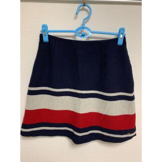 トミーヒルフィガー(TOMMY HILFIGER)のTommy Hilfiger レディース　ウ-ルスカ－ト　(ひざ丈スカート)