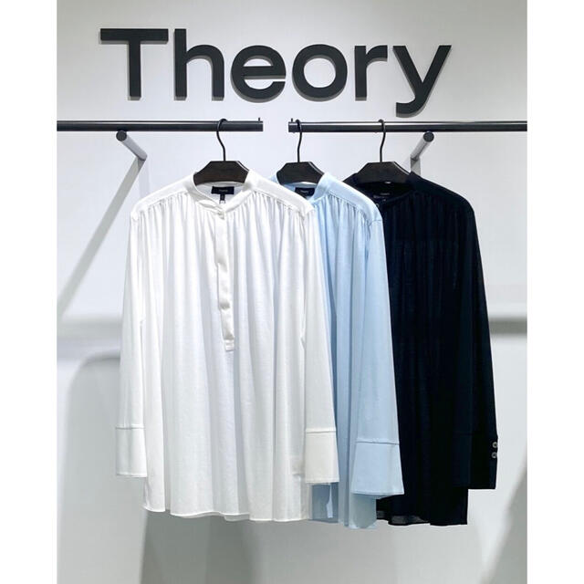 theory(セオリー)のTheory 21ss コットン長袖ブラウス レディースのトップス(シャツ/ブラウス(長袖/七分))の商品写真