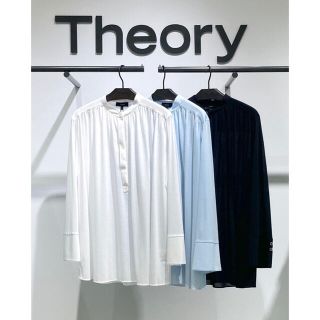 セオリー(theory)のTheory 21ss コットン長袖ブラウス(シャツ/ブラウス(長袖/七分))