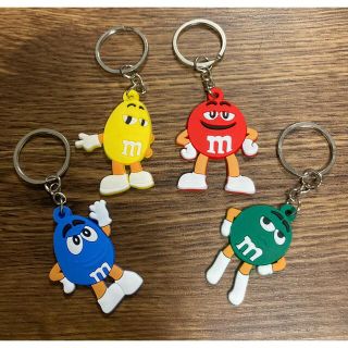 ｍ＆ｍ エムアンドエムズ キーホルダー 4点 まとめ セット ラバーの