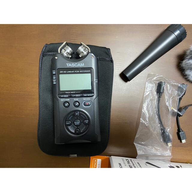 TASCAM リニアPCMレコーダー DR-40 VERSION2 スマホ/家電/カメラのオーディオ機器(その他)の商品写真