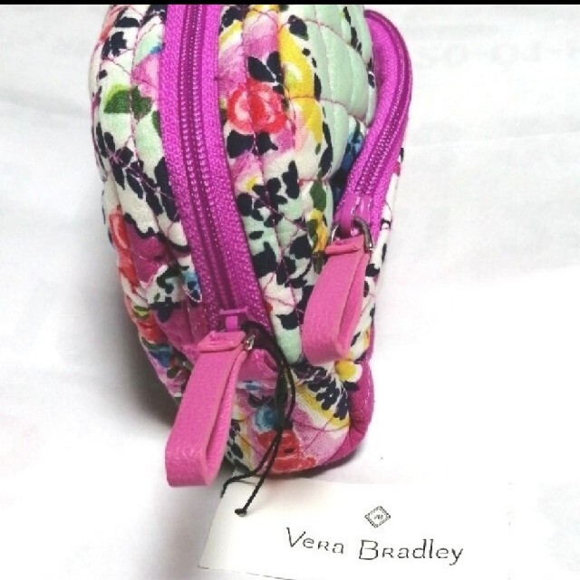 Vera Bradley(ヴェラブラッドリー)のVera Bradley ヴェラ ブラッドリー コスメポーチ ピンク アメリカ ハンドメイドのファッション小物(ポーチ)の商品写真