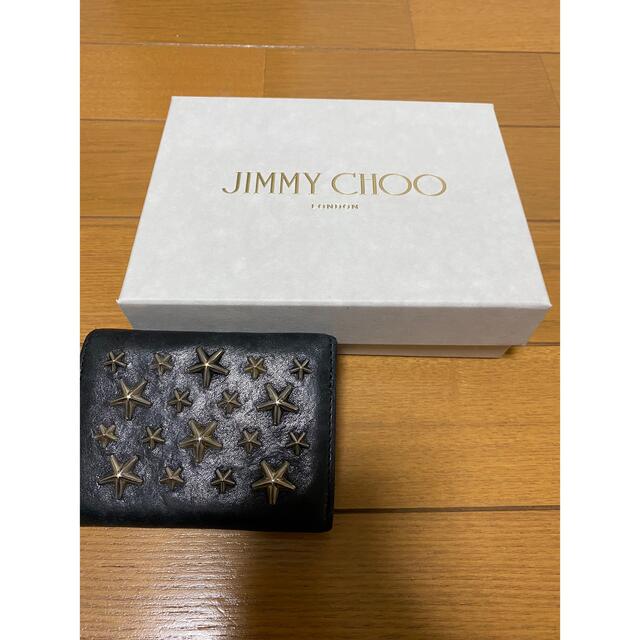 JIMMY CHOO(ジミーチュウ)のジミーチュウ　ミニウォレット　三つ折り財布 メンズのファッション小物(折り財布)の商品写真