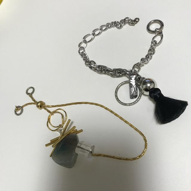 ブレスレット　ストーン　 レディースのアクセサリー(ブレスレット/バングル)の商品写真