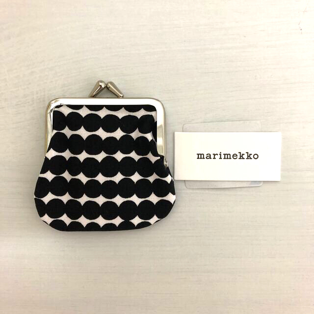 marimekko(マリメッコ)の【未使用】マリメッコ がま口ポーチ（小） レディースのファッション小物(コインケース)の商品写真