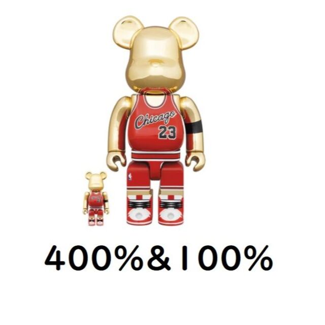 BE@RBRICK Michael Jordan 1985 100% 400%のサムネイル