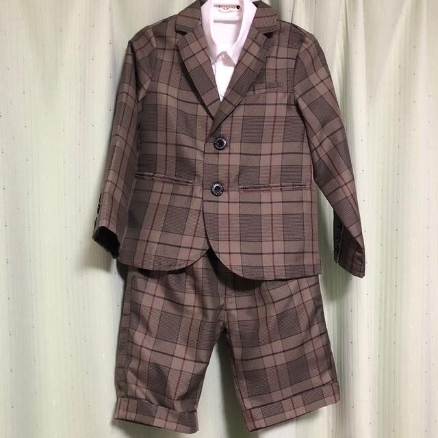 Branshes(ブランシェス)のbranshesキメ服（フォーマル）男児セット110cm キッズ/ベビー/マタニティのキッズ服男の子用(90cm~)(ドレス/フォーマル)の商品写真