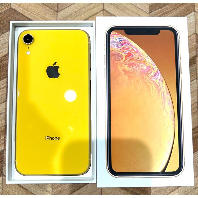 【SIMフリー】iPhoneXR 128GB イエロー