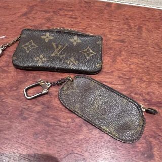 ルイヴィトン(LOUIS VUITTON)のルイヴィトン コインケース 小銭入れ　 キーチェーン　2個set(コインケース/小銭入れ)