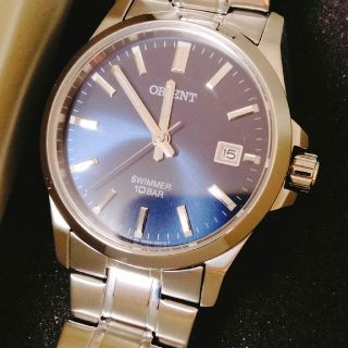 ORIENT 定価円 美品 オリエント スイマー ブルー wwun