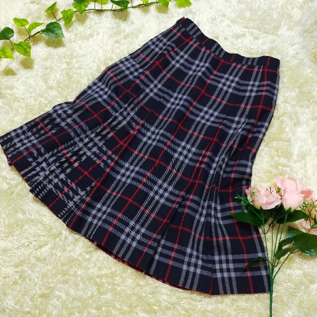 バーバリー ネイビー チェック スカート 入学式 卒業式 卒服 developer
