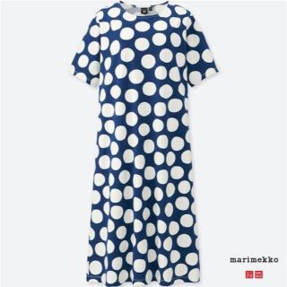 マリメッコ(marimekko)の新品タグ付きマリメッコグラフィックワンピース(ロングワンピース/マキシワンピース)