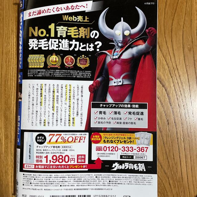 講談社(コウダンシャ)のヤングマガジン 2021年 10/11号　NO.44 エンタメ/ホビーの雑誌(アート/エンタメ/ホビー)の商品写真