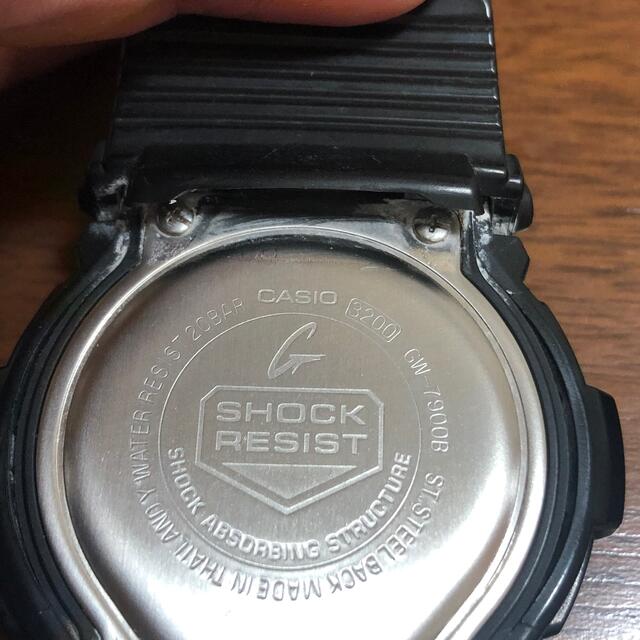 G-SHOCK(ジーショック)のG-SHOCK 中古ブラック メンズの時計(腕時計(デジタル))の商品写真