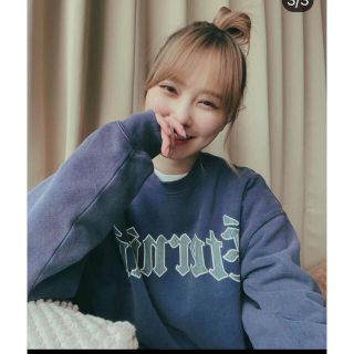 マウジー(moussy)のかとし着用♡MOUSSY ETERNITE プルオーバー♡今季新作完売新品(トレーナー/スウェット)