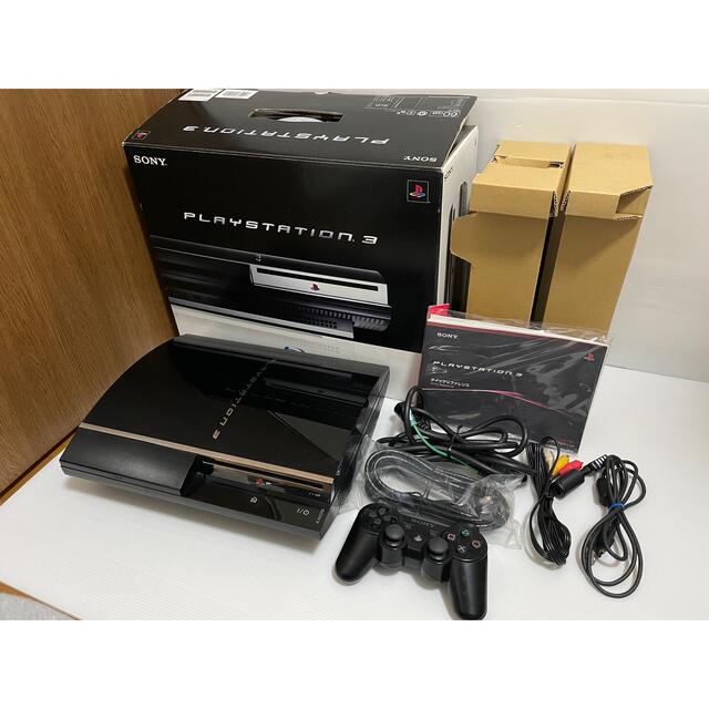 家庭用ゲーム機本体完品・日本製 PlayStation3 60GB 本体 プレイステーション