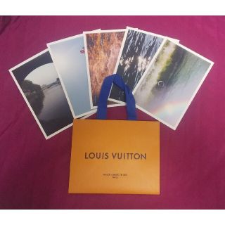 ルイヴィトン(LOUIS VUITTON)のLOUIS VUITTONボストカード＋ショッパー(ノベルティグッズ)