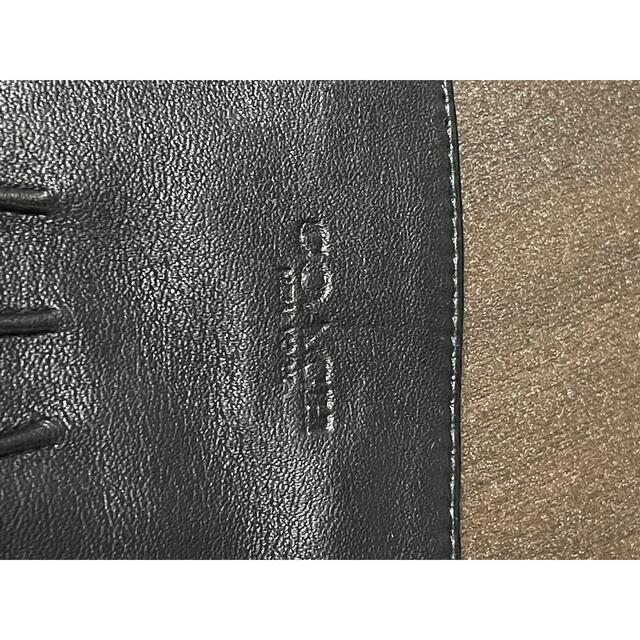 COACH(コーチ)の値下げ中　コーチ　スマホ対応　本革手袋　54182 BLK L メンズのファッション小物(手袋)の商品写真