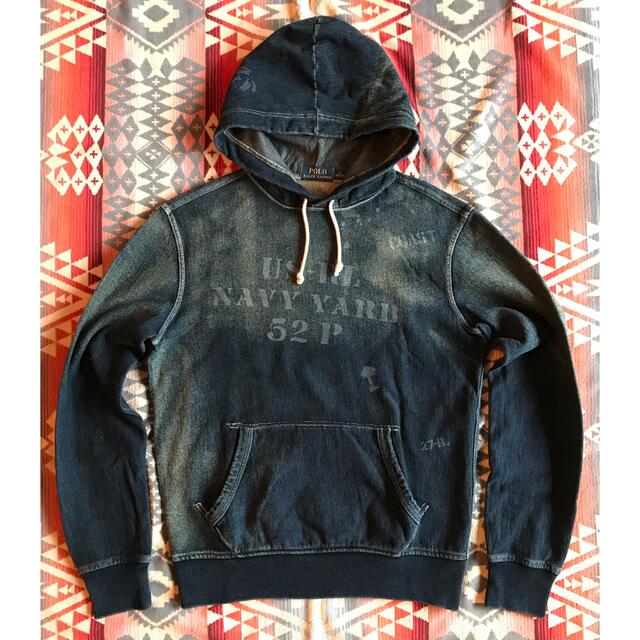 美品】ポロ ラルフローレン スウェット パーカー RRL ダブルアールエル