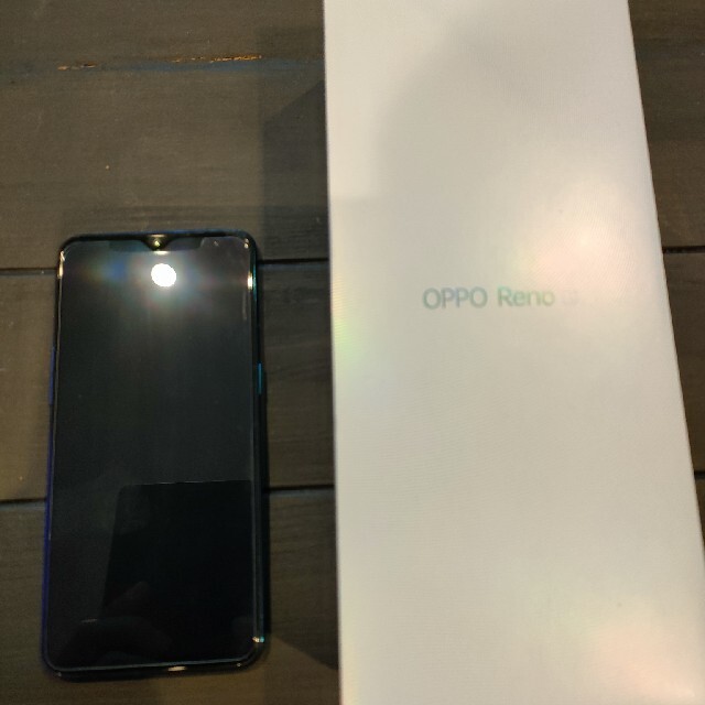 OPPO オッポ Reno A 128GB ブルー CPH1983 SIMフリー - スマートフォン本体