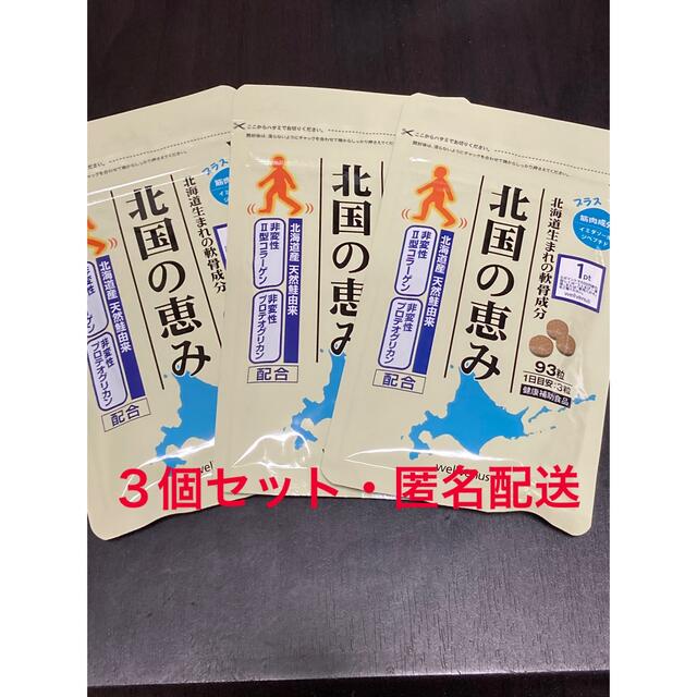 ウェルヴィーナス 北国の恵み93粒 3個セット