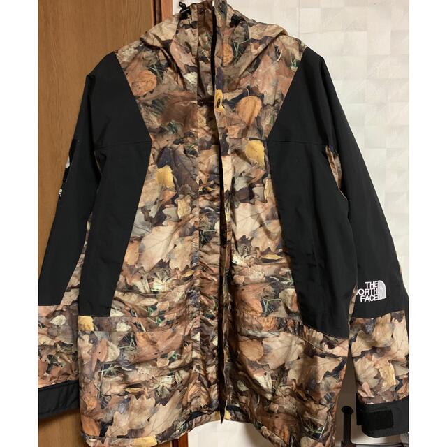 美品 Supreme シュプリーム ノースフェイス マウンテンパーカー 枯葉